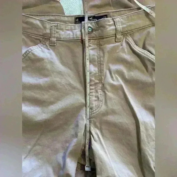 Hollister Ultra High Rise Dad Pant Cargo Baby Pink Size 4 R - Picture 5 of 6